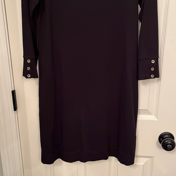 Lilly Pulitzer Black 3/4 Sleeves Sophie Dress Sz Small UPF 50+ Sun Protection - Picture 3 of 13